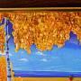 Янтарная картина "Пейзаж №5" 28х20 см, фотография 4. Интернет-магазин ЛАВКА ПОДАРКОВ